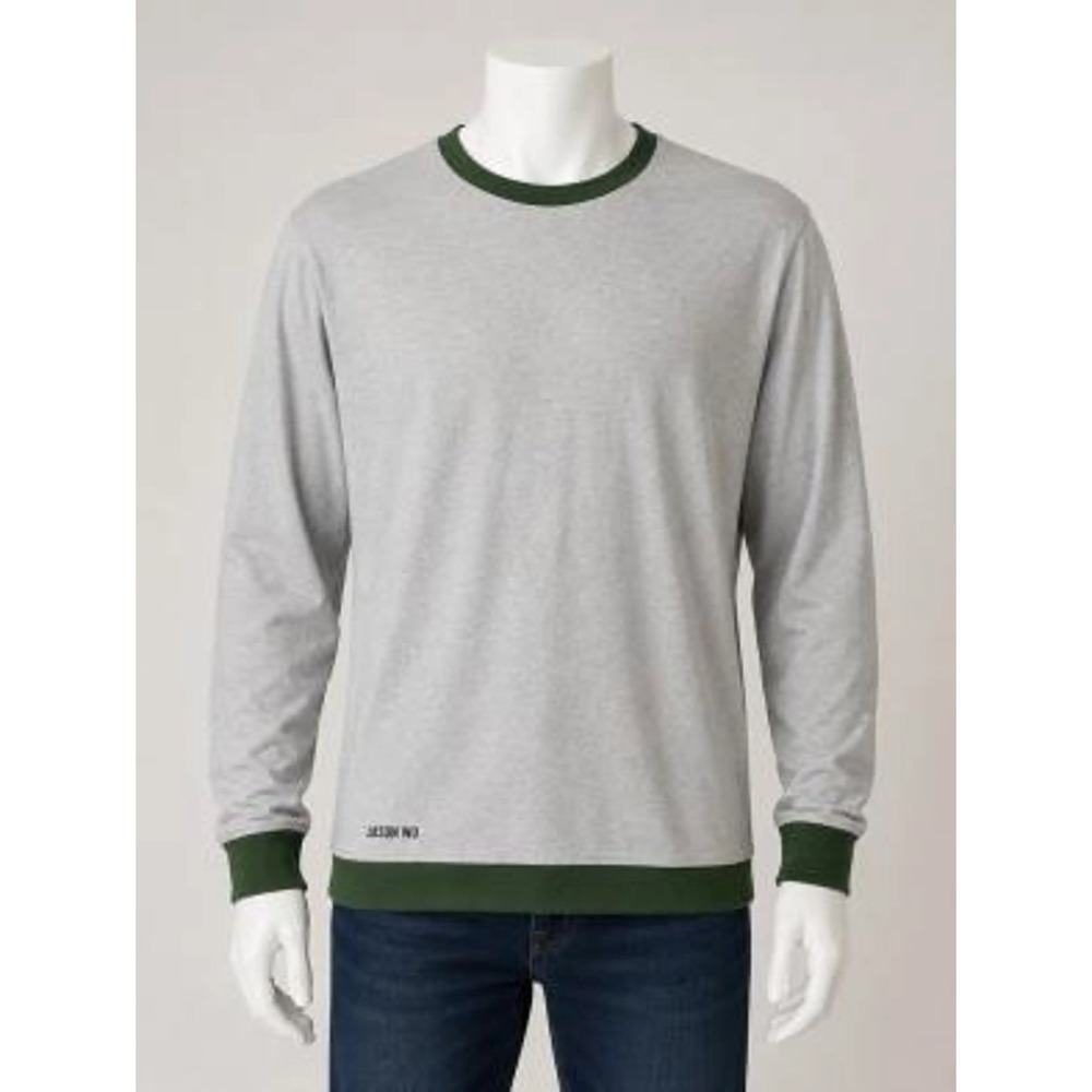 Jason Wu EVA Air Lounge Top Men Large Grey Green Normcore Scandi Travel Designer
